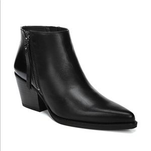 NWT Sam Edelman Walden Black Leather Bootie Sz 9